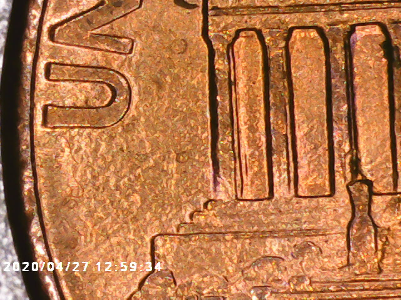 1994-Penny-Looks-Strange-To-Me.-Letters-Missing-On-Obverse